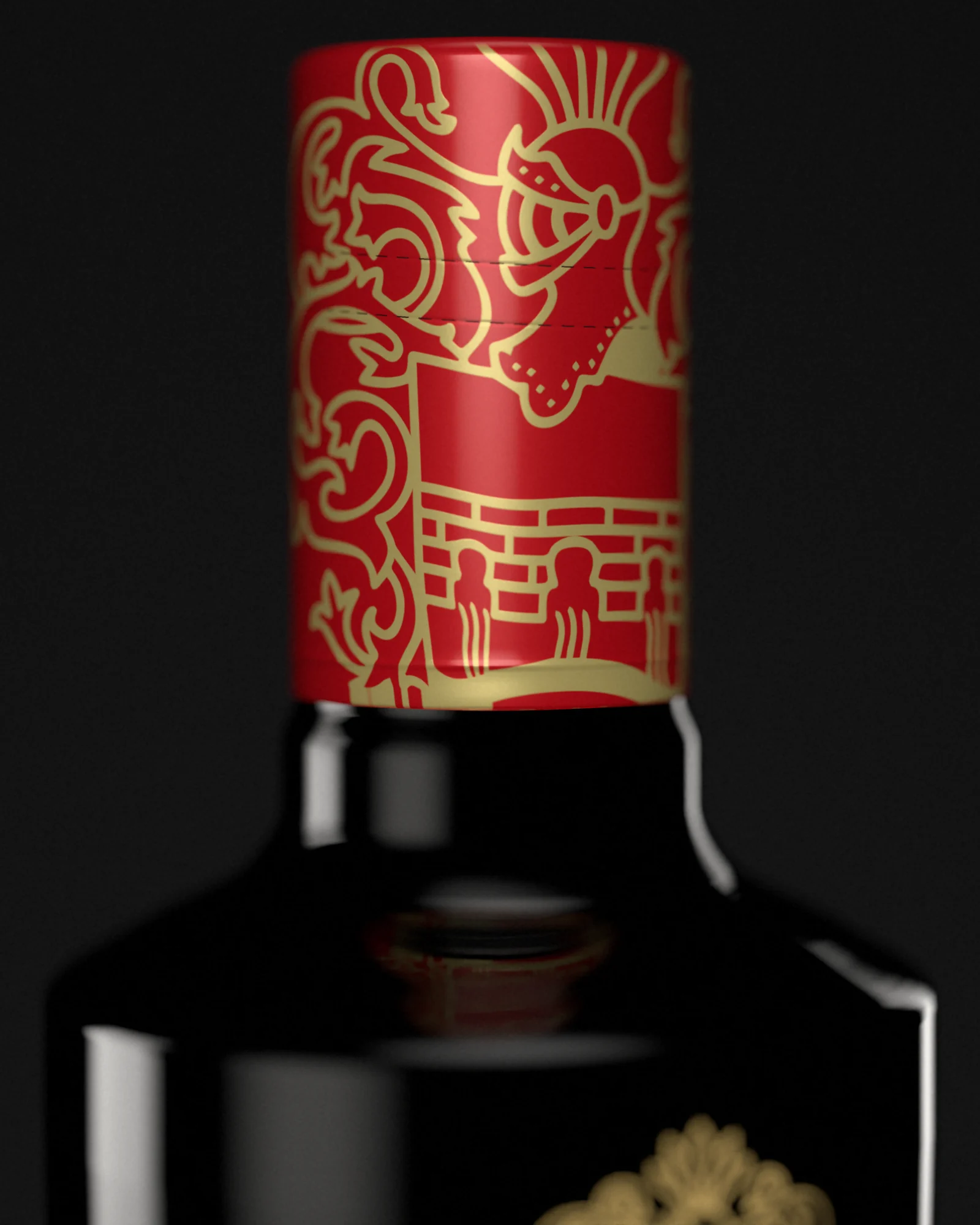 Cuello de la botella, detalle