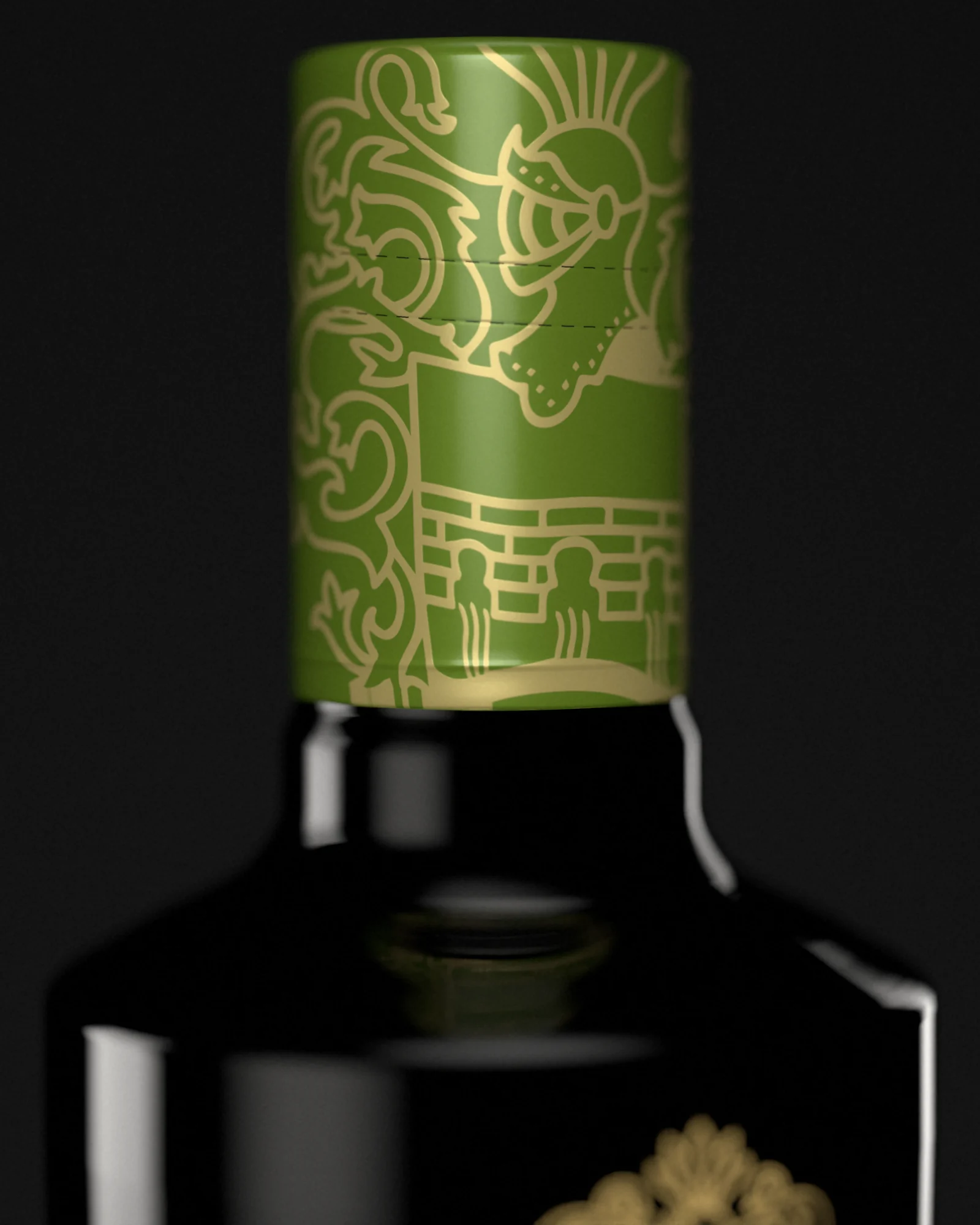 Cuello de la botella, detalle