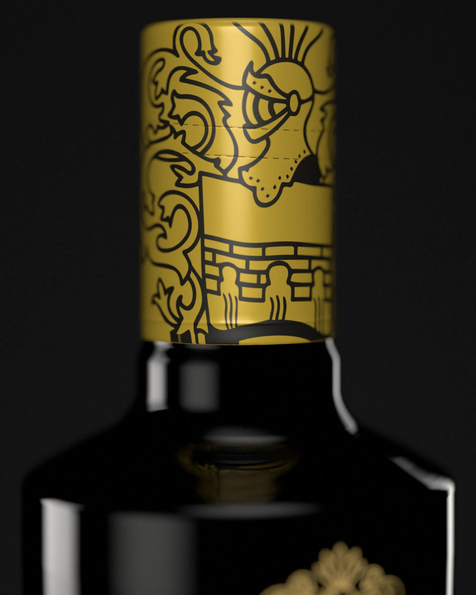 Cuello de la botella, detalle