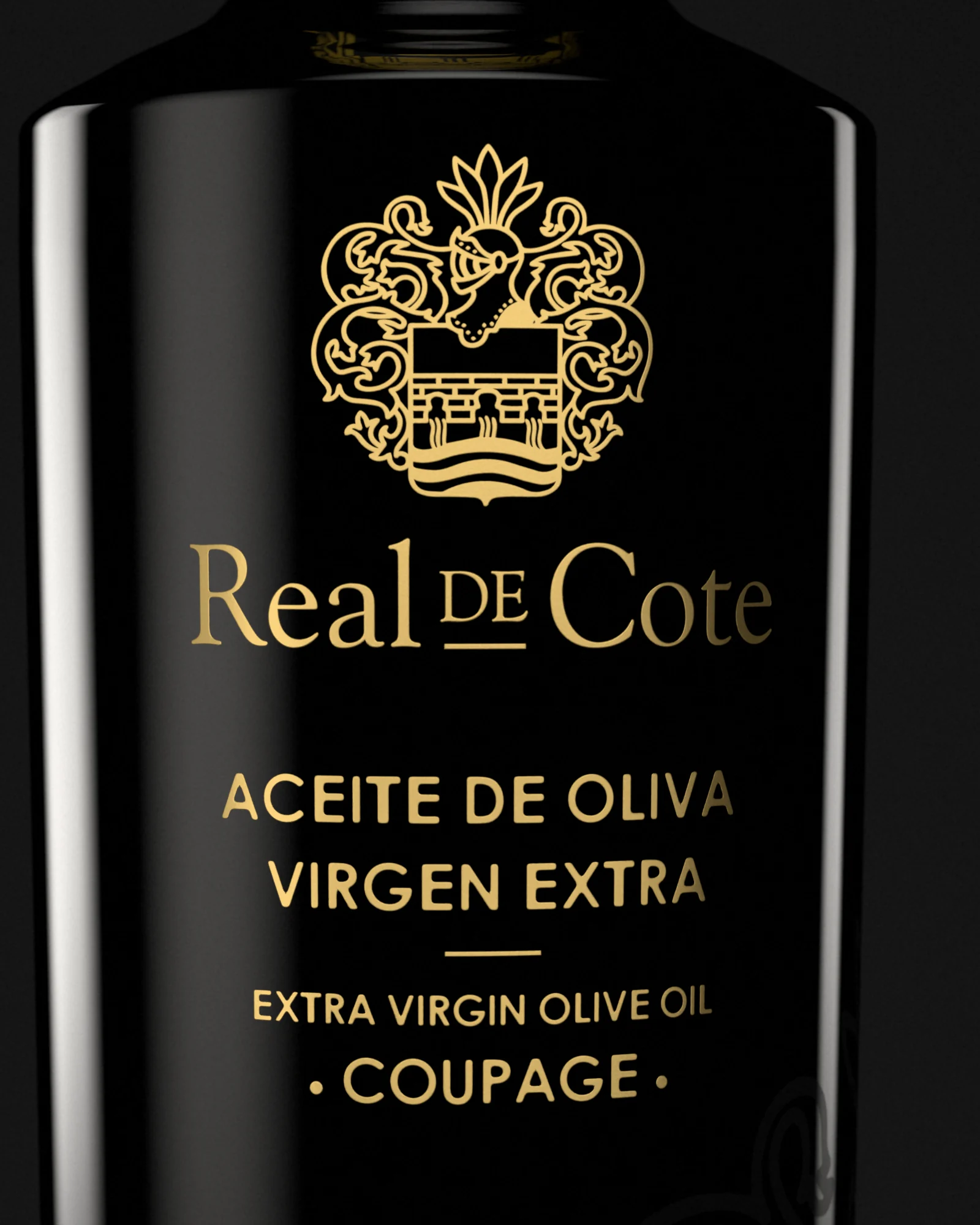 Etiqueta de la botella, detalle