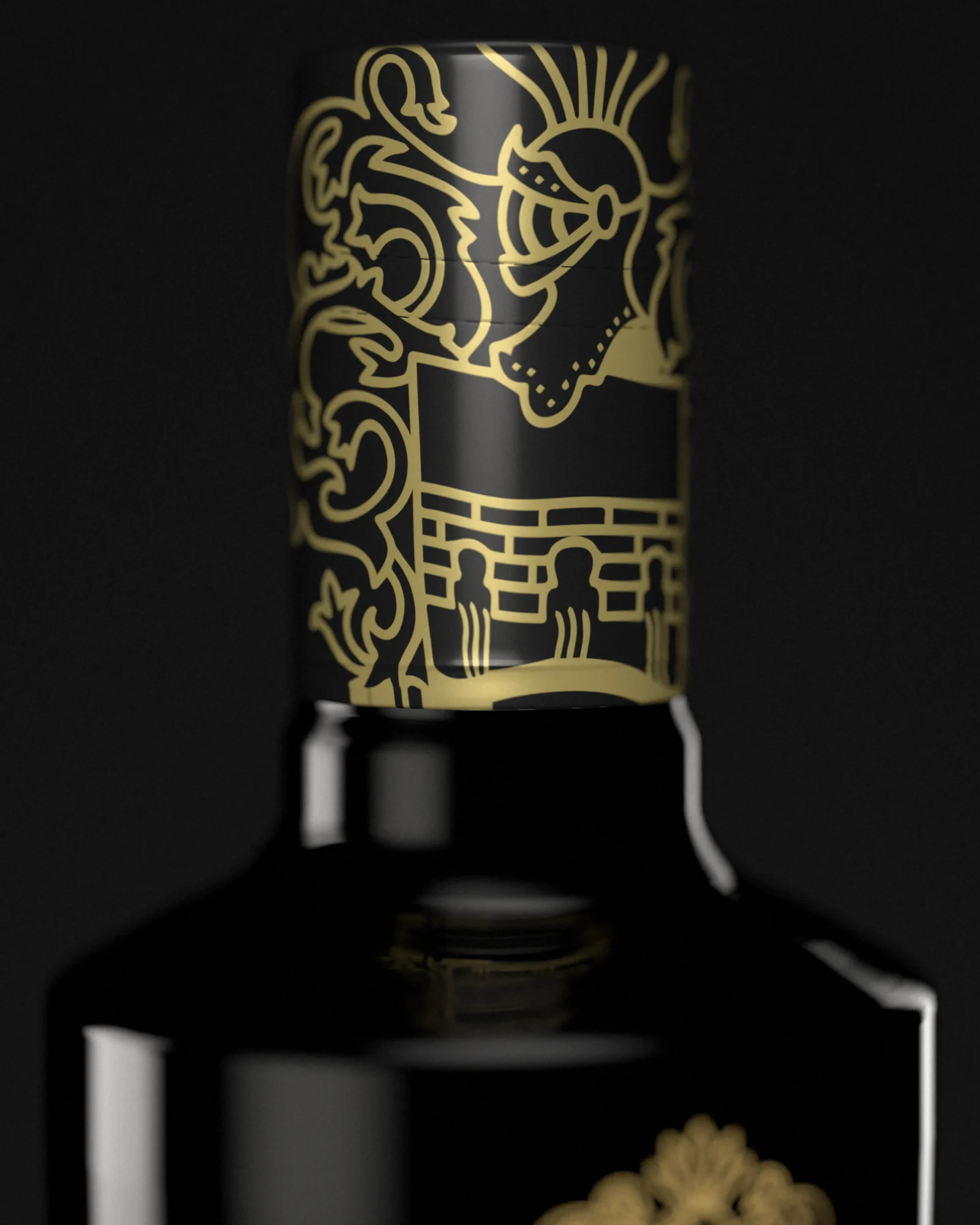 Cuello de la botella, detalle